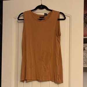 Adrienne Vittadini Camel Tank Top